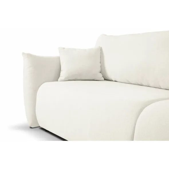 Canapea Extensibila Allora, 240x108x88 cm, Stofa Melody 1 - Crem picture - 5