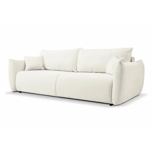 Canapea Extensibila Allora, 240x108x88 cm, Stofa Melody 1 - Crem picture - 11