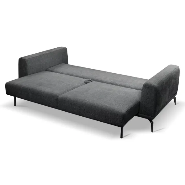 Canapea Extensibila Avignon, 234x115x71/82 cm, Stofa, Gri picture - 3