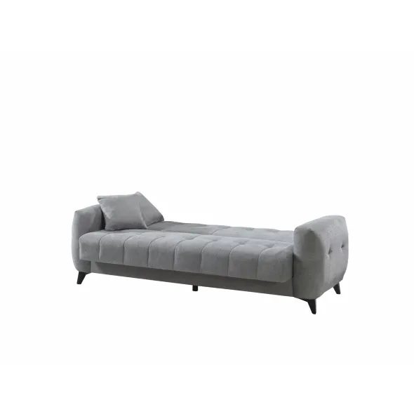 Canapea Extensibila Hermes, 222x88x88 cm, Stofa, Gri picture - 3