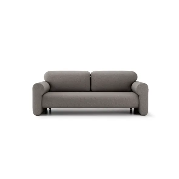 Canapea Extensibila Messalina, 243x113x90 cm, Stofa, Gri picture - 1
