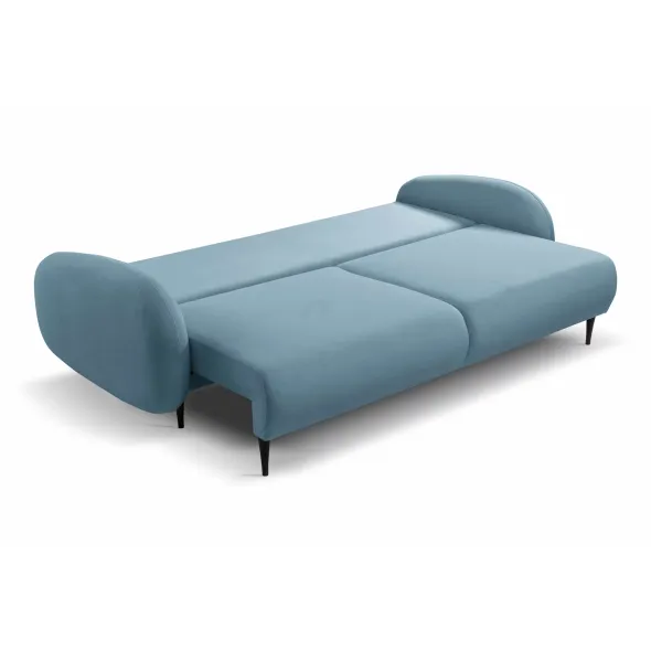 Canapea Extensibila Soft, 232x109x95 cm, Stofa - Albastra picture - 9