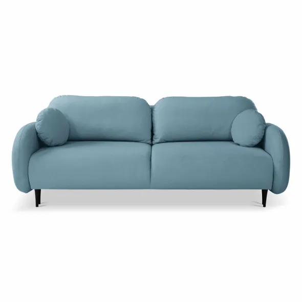 Canapea Extensibila Soft, 232x109x95 cm, Stofa - Albastra picture - 2