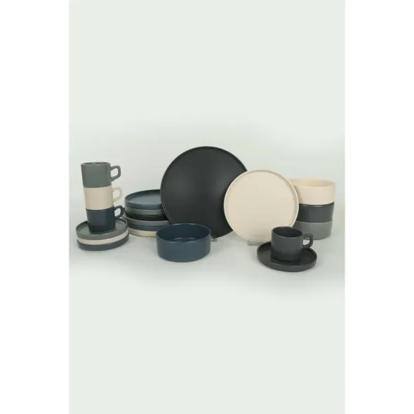 Ceramica Serviciu de Masa (20 Bucati) TY038020F14XA000000MAP2400 - Multicolor picture - 5