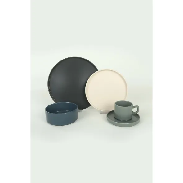Ceramica Serviciu de Masa (20 Bucati) TY038020F14XA000000MAP2400 - Multicolor picture - 6