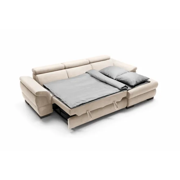 Coltar Bolzano B - 276x175x80-95 cm, Stofa Boucle Abriamo 04 picture - 4