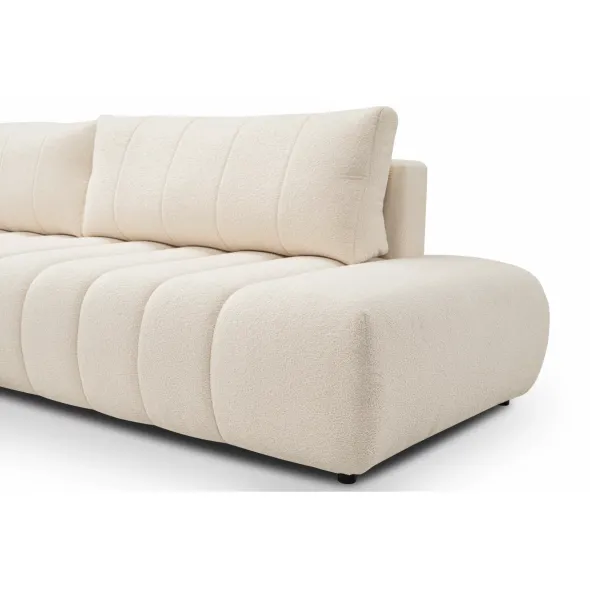 Coltar Extensibil Ballo, 276x176x88 cm, Stofa, Crem picture - 5