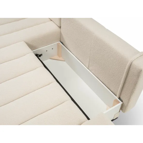 Coltar Extensibil Ballo, 276x176x88 cm, Stofa, Crem picture - 7