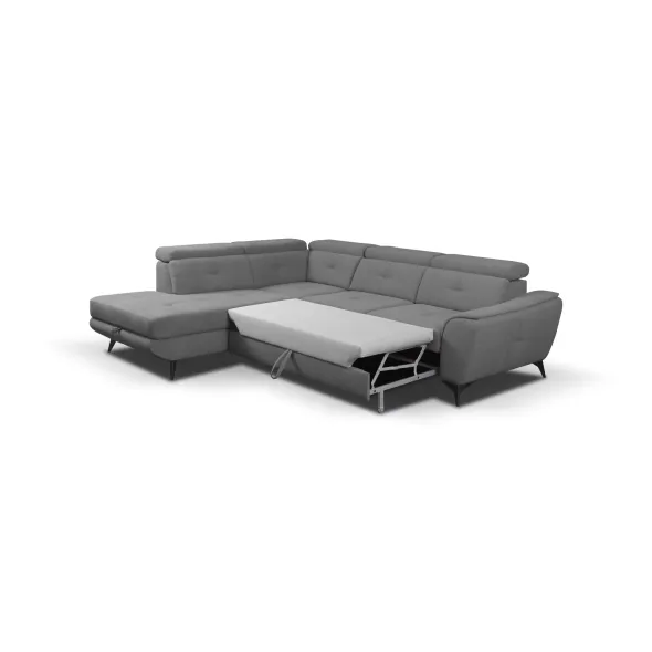 Coltar Extensibil Sergio, 274x231x82-99 cm, Stofa picture - 9