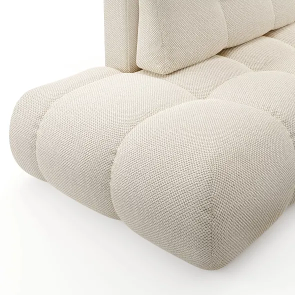 Coltar Extensibil Soho, 288x176x91 cm, Stofa Beige, Curio 09 picture - 4