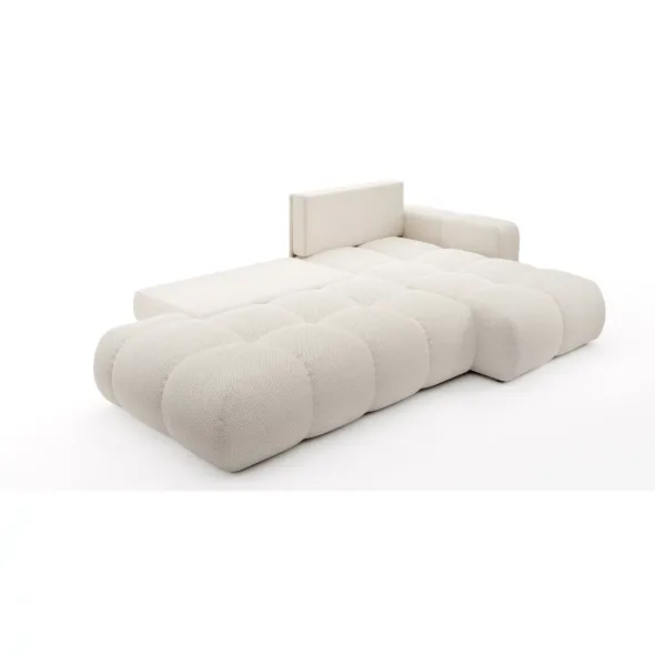 Coltar Extensibil Soho, 288x176x91 cm, Stofa Beige, Curio 09 picture - 5