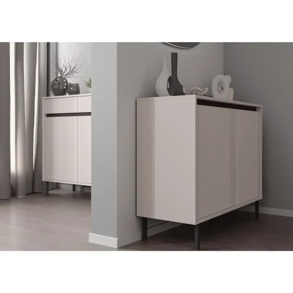 Comoda 2 Usi Osaka 2F-812, 100x40x84.7 cm, Pal Melaminat/MDF
