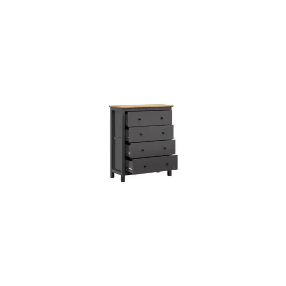 Comoda 4 Sertare Hesen KOM4S/12/10, 101X44X120 H CM picture - 3