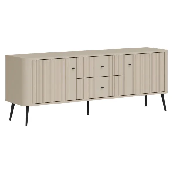 Comoda TV Larnaca VG01, 162x40x61 h cm, Pal Melaminat/MDF - Casmir picture - 5