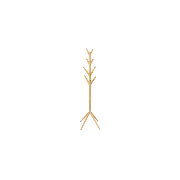 Cuier Hol Tip Pom - Treestan - 60x60x175 cm, Lemn, Stejar Natur picture - 1