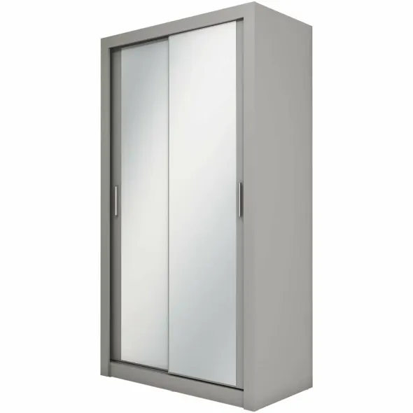 Dulap cu usi culisante IDEA ID-18, 120x60x215 cm, Gri picture - 3