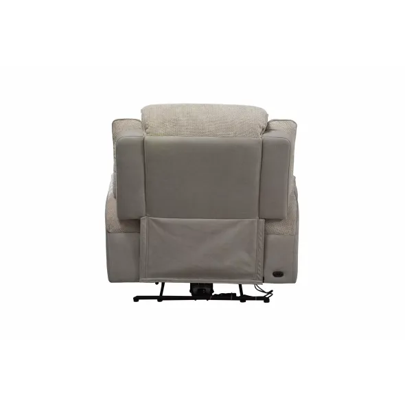 Fotoliu Cu Recliner Electric Orso 1R, 106x96x104 cm, Stofa/Microfibra - Beige picture - 3
