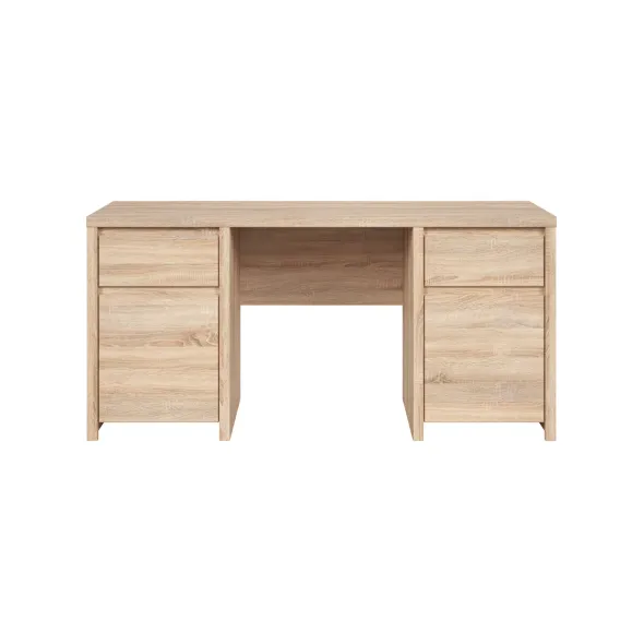 Birou Kaspian BIU2D2S/160, 160x65x77 h cm, Pal Melaminat picture - 5