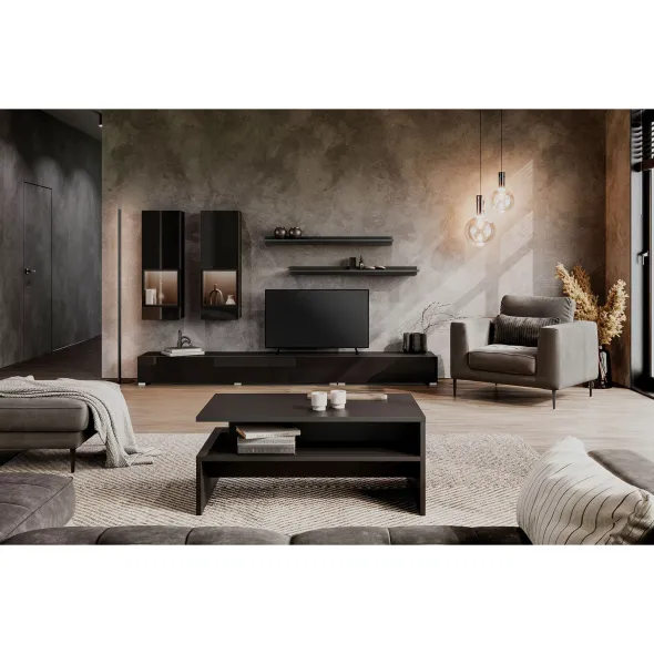 Living Athens Negru/Negru Lucios picture - 3