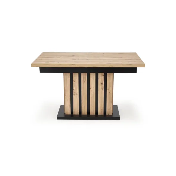 Masa Extensibila HAGEN 160, 160-210x90x76 cm, Stejar Artisan/Negru picture - 8