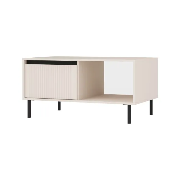 Masuta Cafea Osaka 2S-201, 100x60x50 cm, Pal Melaminat/MDF Frezat picture - 2