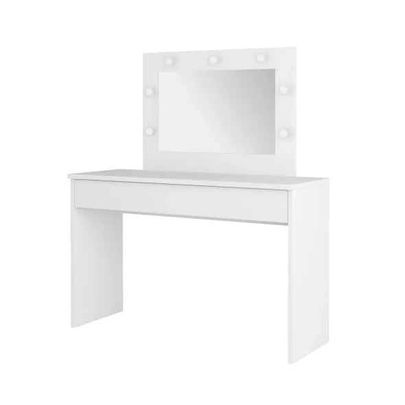 Masuta de Toaleta Cu Oglinda si sistem de iluminat,  Eva - 118x42x135 cm picture - 5