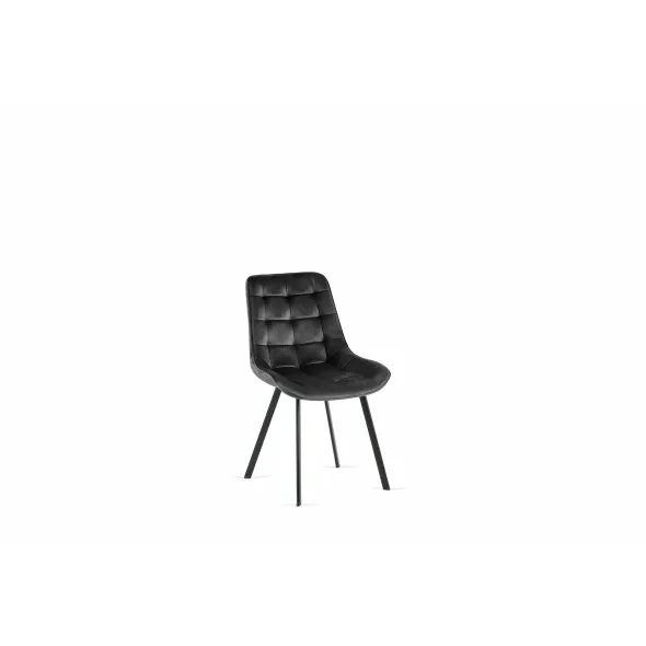 Scaun Ore, 51x57x80 cm, Stofa, Negru, G062-50 picture - 3