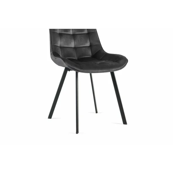 Scaun Ore, 51x57x80 cm, Stofa, Negru, G062-50 picture - 4