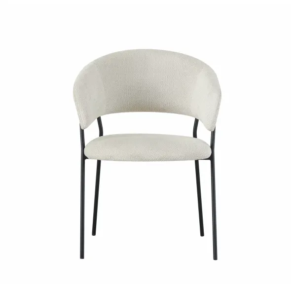 Scaun Sangli, 57x58x77 h cm, Stofa, Beige picture - 2