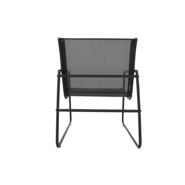 Set Terasa/Gradina Myra, Canapea 110.5x74x76 cm + 2 Fotolii 56.5x74x76 cm, +  Masuta de Cafea - 75x45x41 cm, Metal + Mesh picture - 5