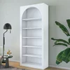 Raft Carti HC116 - 3142, 80x31.5x180 cm, Pal Melaminat, Alb picture - 5