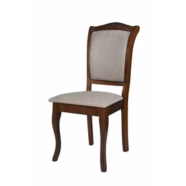 Saun Ramos, 44.5x55.5x97.5 h cm, Lemn, Nuc/Beige Inchis