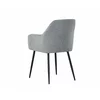 Scaun Arvi, 57x63x88 h cm, Stofa, Gri Deschis picture - 4