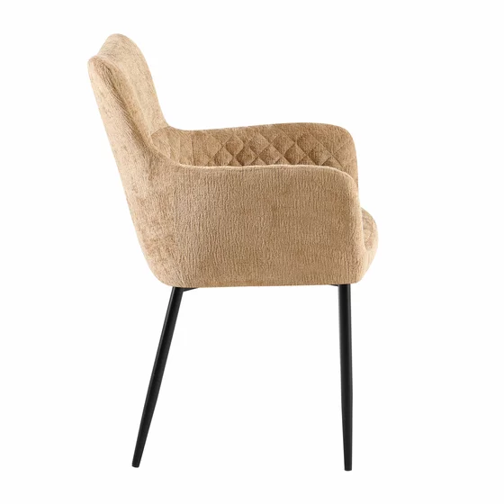 Scaun Auki, 60x56x88.5 h cm, Stofa Beige picture - 3