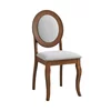 Scaun Benoni, 44.5x50.5x92 cm, Nuc/Gri picture - 1