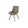 Scaun Brani, 52x62x83 cm, Metal/Microfibra, Verde picture - 3