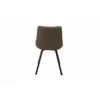 Scaun Brani, 52x62x83 cm, Metal/Microfibra, Verde picture - 7