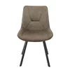 Scaun Brani, 52x62x83 cm, Metal/Microfibra, Verde picture - 2