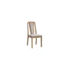 Scaun Capri, 45.5x54x98 cm, Stejar Bianco/Stofa Beige picture - 3