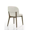 Scaun Cattelan, 48.5x60x81.5 cm, Lemn/Stofa - Nuc/Beige picture - 2