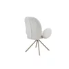 Scaun Concorde, 60x61x91 h cm, Stofa, Alb picture - 4