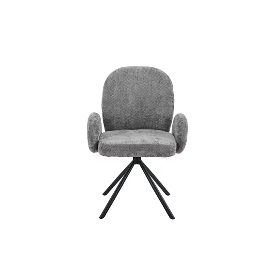 Scaun Concorde, 60x61x91 h cm, Stofa, Gri picture - 2