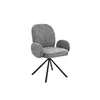Scaun Concorde, 60x61x91 h cm, Stofa, Gri picture - 1