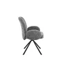 Scaun Concorde, 60x61x91 h cm, Stofa, Gri picture - 3