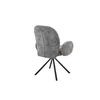 Scaun Concorde, 60x61x91 h cm, Stofa, Gri picture - 4