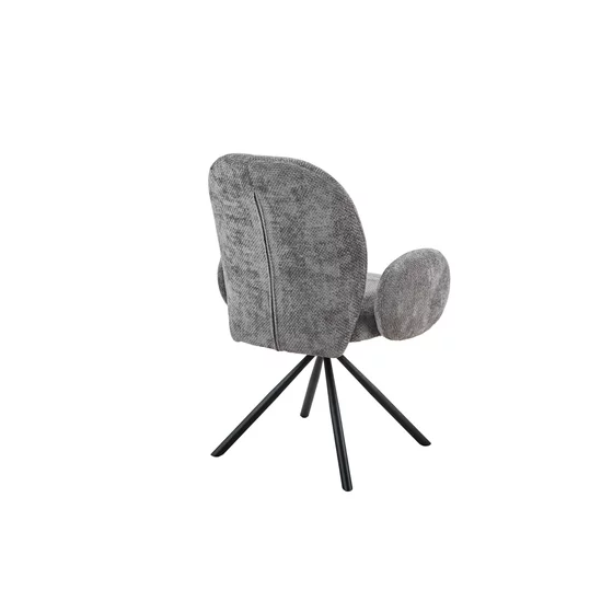 Scaun Concorde, 60x61x91 h cm, Stofa, Gri picture - 4
