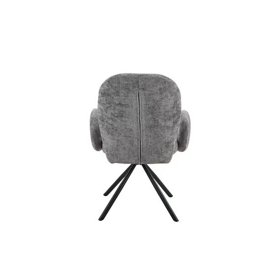 Scaun Concorde, 60x61x91 h cm, Stofa, Gri picture - 5