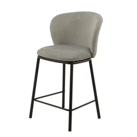 Scaun De Bar Brno, 46x56x96 cm, Gri