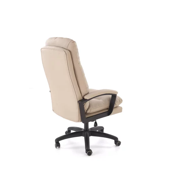 Scaun de Birou Ergonomic Herning 25003, 65x72x112-118 h cm, Piele Ecologica, Beige picture - 3