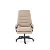 Scaun de Birou Ergonomic Herning 25003, 65x72x112-118 h cm, Piele Ecologica, Beige picture - 2
